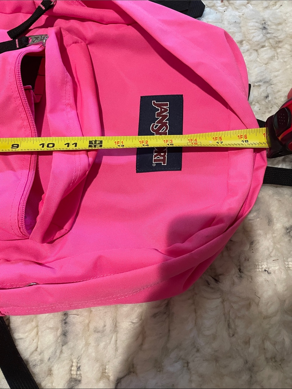 Jansport Bright Pink Everyday Backpack - Picture 7 of 9